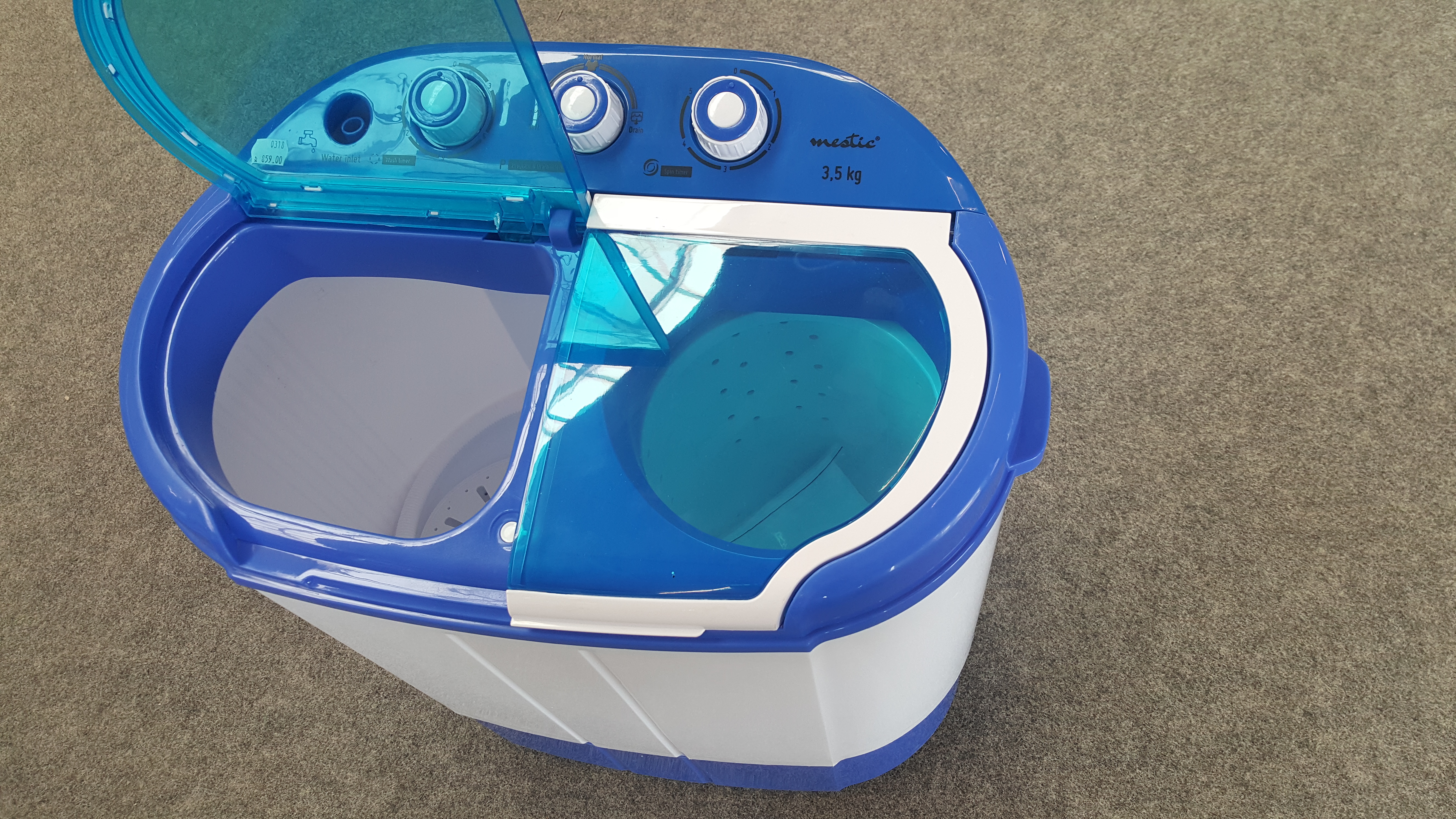 Camping vaskemaskine.